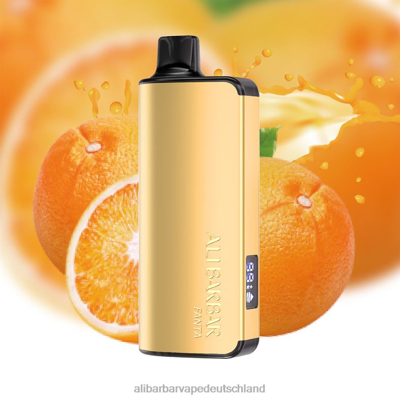 Alibarbar Ingot 9000 Einweg-Vaporizer Kalifornien Sonnenuntergang P88BJ16 - Alibarbar Vape Nicotine Content