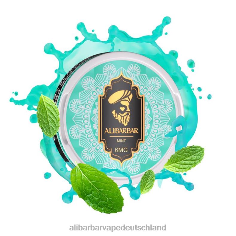 Alibarbar Nikotinbeutel Minze P88BJ89 - Alibarbar Vape Price