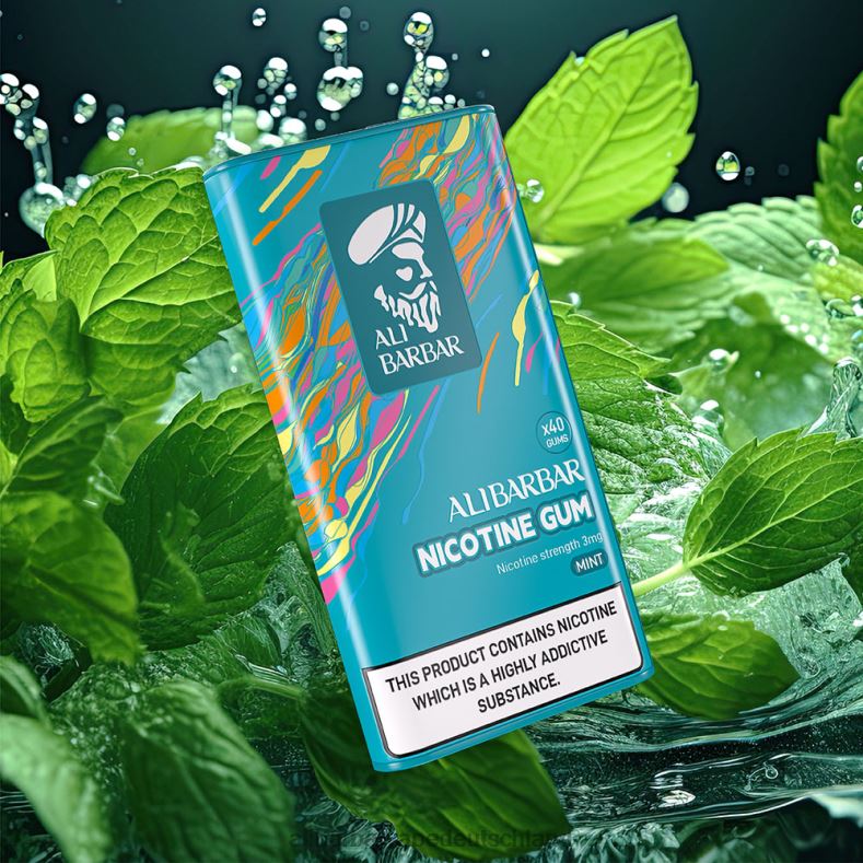 Alibarbar Nikotinkaugummi Apfel P88BJ98 - Alibarbar Vape Review