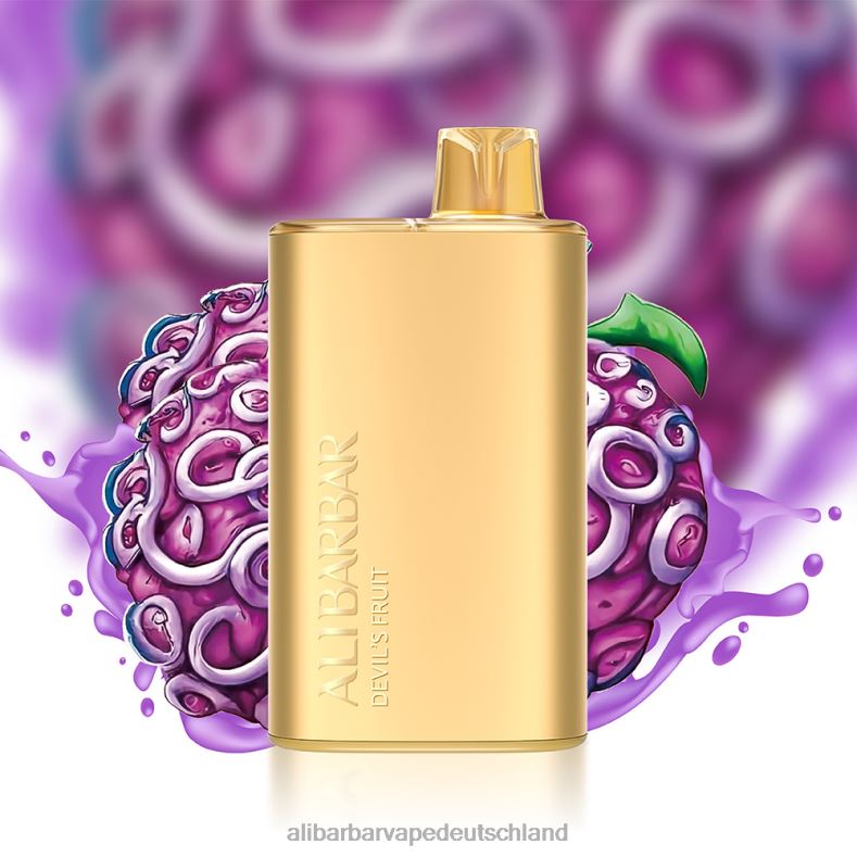 Alibarbar Rich 8000 Einweg-Vaporizer Mango-Magie P88BJ7 - Alibarbar Vape Deutschland