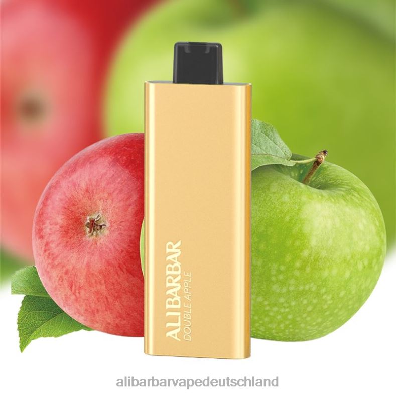Alibarbar Pandora 7000 Einweg-Vaporizer Doppelapfel P88BJ66 - Alibarbar Price