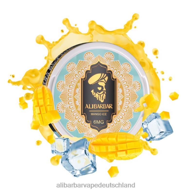 Alibarbar Nikotinbeutel Mango-Eis P88BJ87 - Alibarbar Vape Flavours